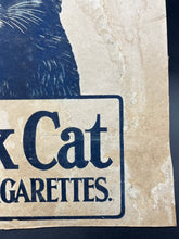 Load image into Gallery viewer, Black Cat Cigarettes Cardboard Advertisemen
