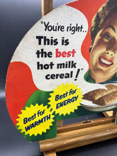 Load image into Gallery viewer, Vintage Shredded Wheat Cardboard Advertisement
