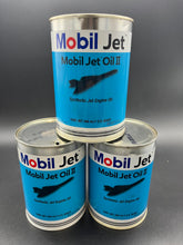 Load image into Gallery viewer, Mobil Jet Oil Tins - Lot of 3
