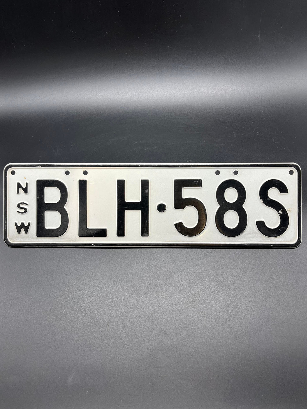 NSW Number Plate - BLH 585