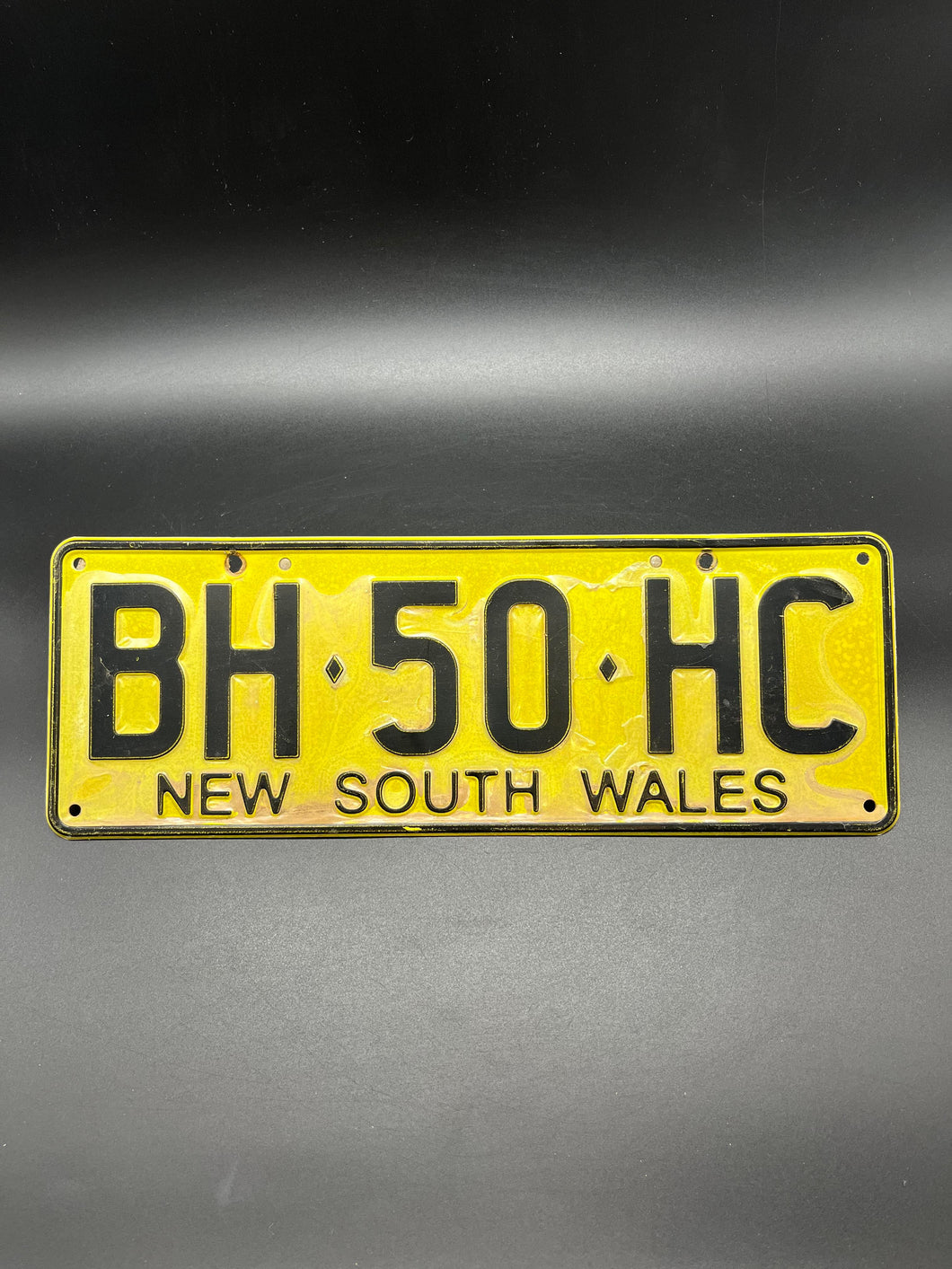 NSW Number Plate - BH 50 HC