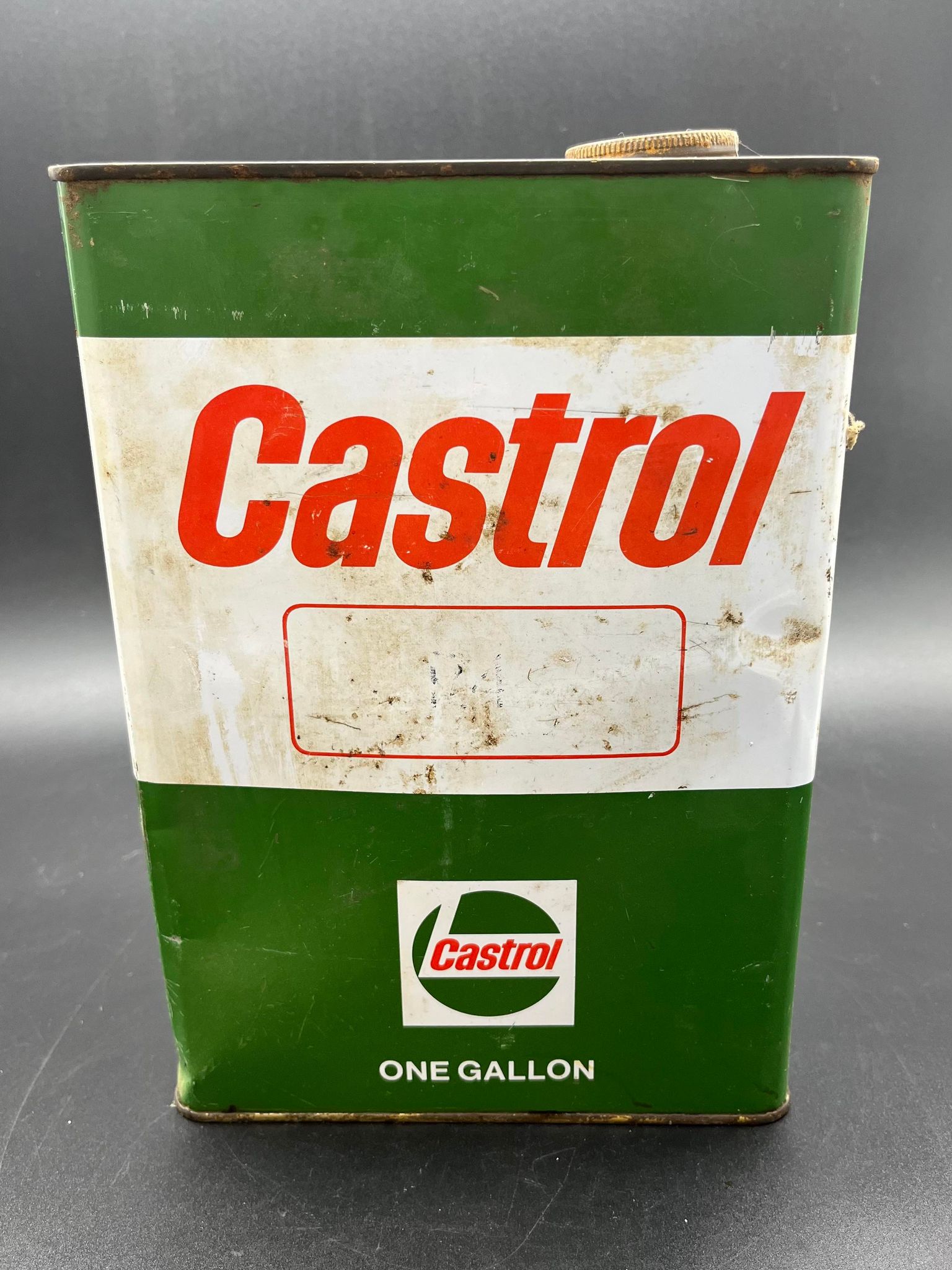 Vintage Castrol L Hockey Stick Tin - One Gallon – DesertCollectorsAustralia