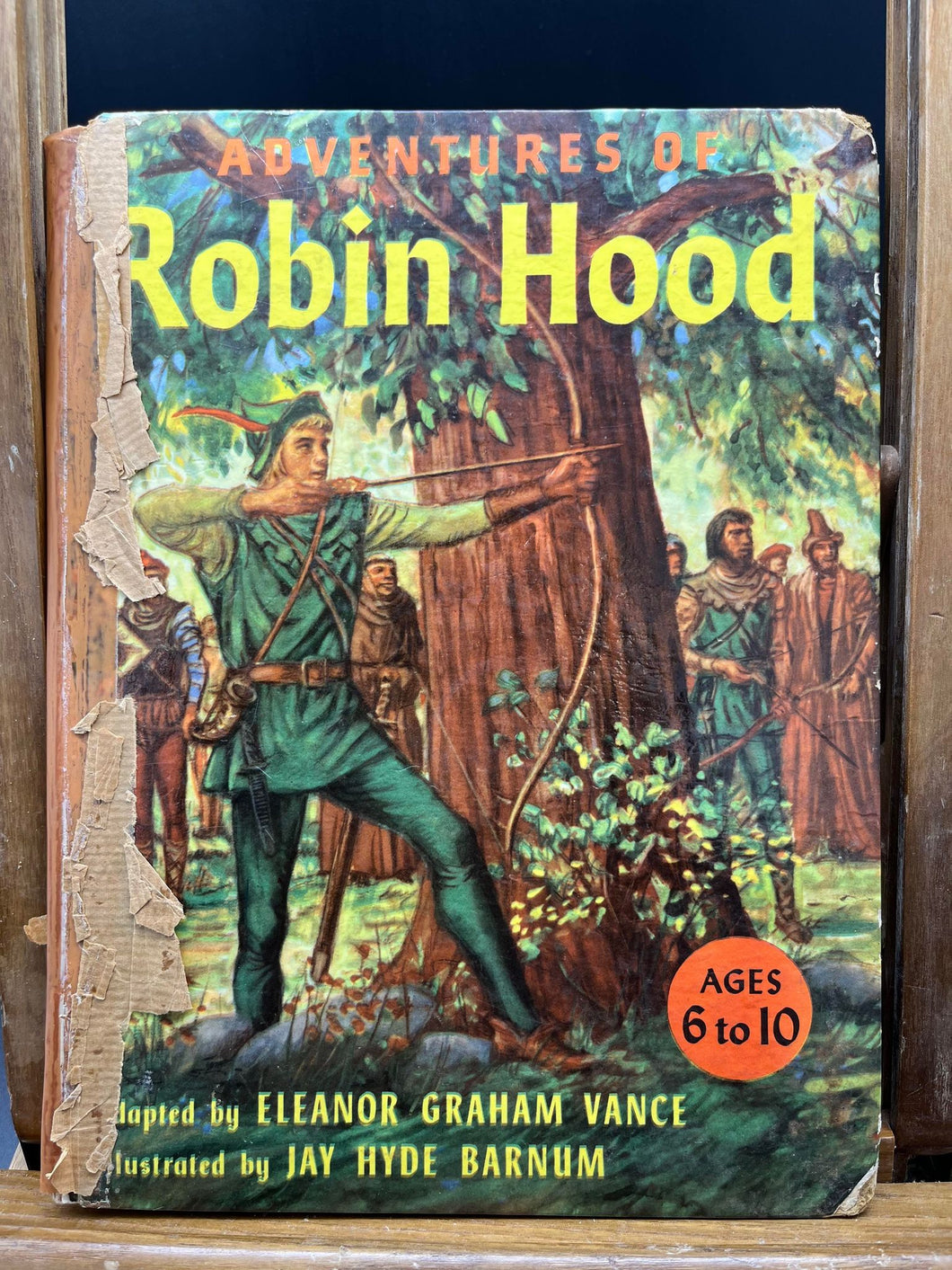Vintage Adventures of Robin Hood Storybook