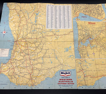 Load image into Gallery viewer, Vintage Mobil Touring Map - Western Australia
