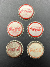 Load image into Gallery viewer, Vintage Coca-cola Bottle Caps - Lot of 5
