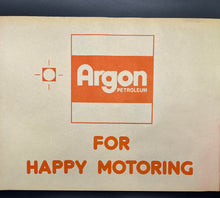 Load image into Gallery viewer, Vintage Argon Petroleum Paper Car Service Mat
