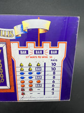 Load image into Gallery viewer, Vintage Crown &amp; Portcullis Slot Machine Panel
