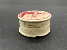 Load image into Gallery viewer, Antique Trouchet&#39;s Corn Cure Ointment Pot &amp; Lid

