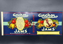 Load image into Gallery viewer, 18) Original Anchor Jams Paper Labels - Lot of 4
