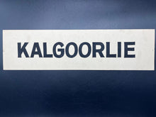 Load image into Gallery viewer, 21) Original Kalgoorlie Cardboard Advertisement
