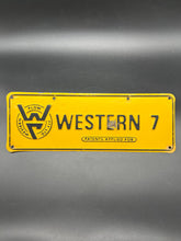 Load image into Gallery viewer, Number Plate - Western 7
