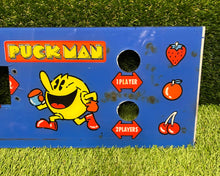 Load image into Gallery viewer, 36) Original Puck Man Plastic Gaming Machine Advertising
