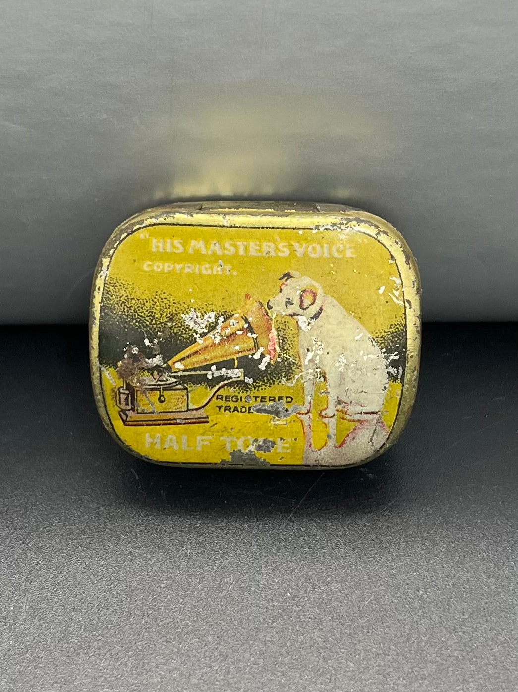 His Master’s Voice Gramophone Needle Tin with Contents