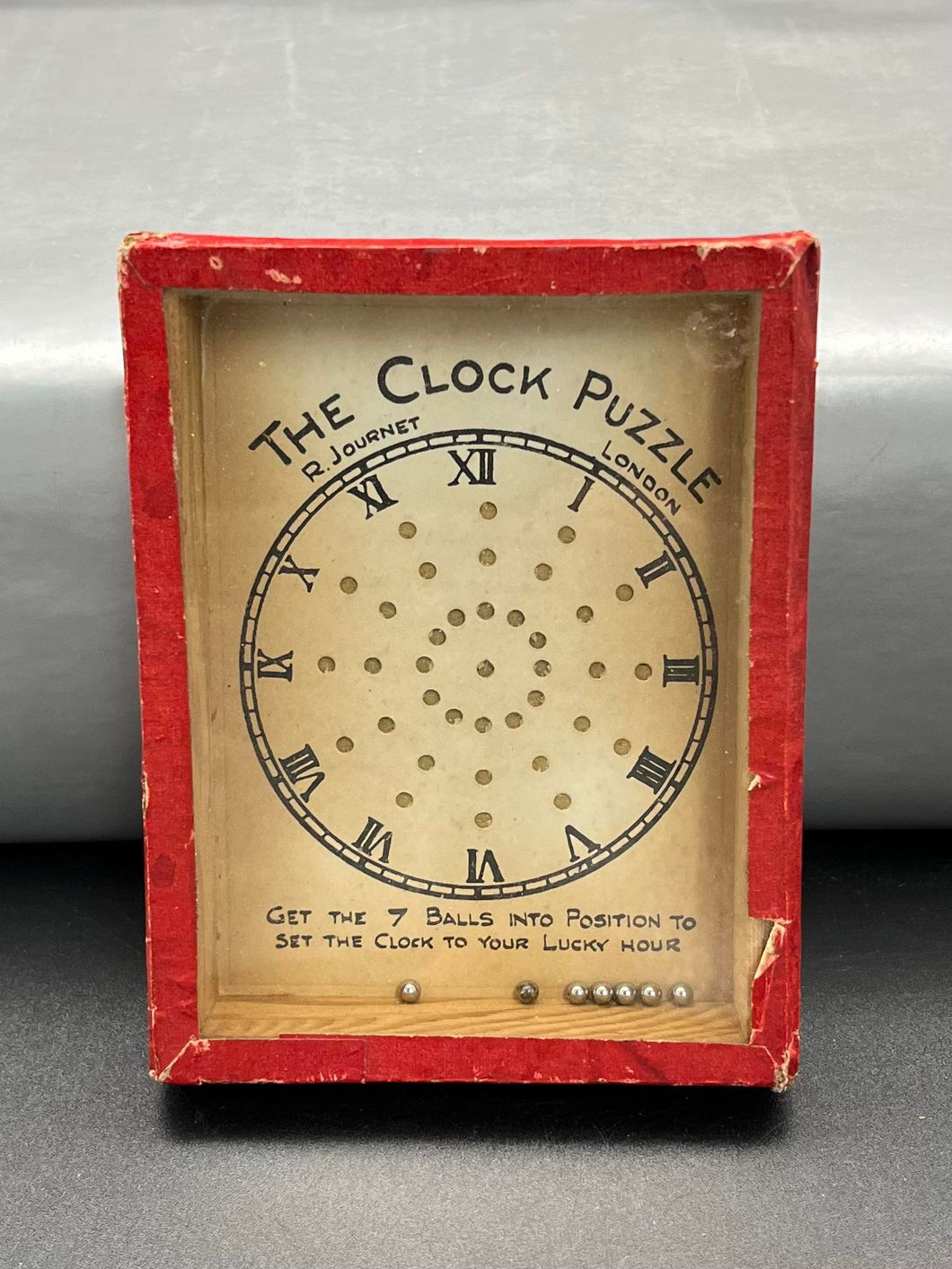 Vintage 'The Clock Puzzle'