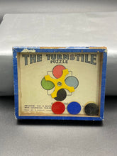 Load image into Gallery viewer, Vintage &#39;The Turnstile Puzzle&#39;

