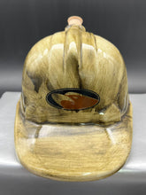 Load image into Gallery viewer, Eagle Petroleum Fine Tawny Ceramic Helmet Shaped Bottle
