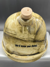 Load image into Gallery viewer, Eagle Petroleum Fine Tawny Ceramic Helmet Shaped Bottle
