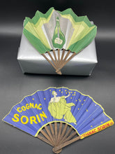Load image into Gallery viewer, Vintage Paper Alcohol Brand Fans Lot of 5
