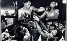 Load image into Gallery viewer, Smokin’ Joe Frazier Hand Signed Photograph Limited Edition 99/100
