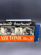 Load image into Gallery viewer, Vaseline Hair Tonic Cardboard Advertisement
