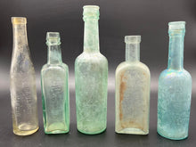 Load image into Gallery viewer, Mixed Glass Bottle Lot of 5
