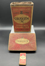 Load image into Gallery viewer, Craven &#39;A&#39; Cigarette Tins &amp; Packet - Lot of 3
