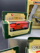 Load image into Gallery viewer, Matchbox - Heritage Transport Series Australia Post - Lot of 6

