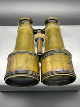 Load image into Gallery viewer, Vintage Brass Binoculars
