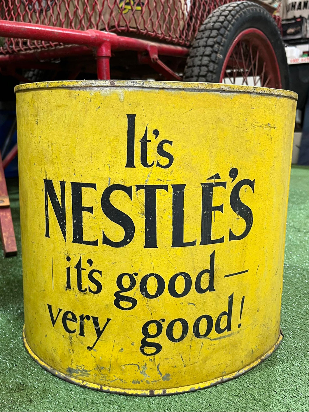 Nestle Tin Shop Display