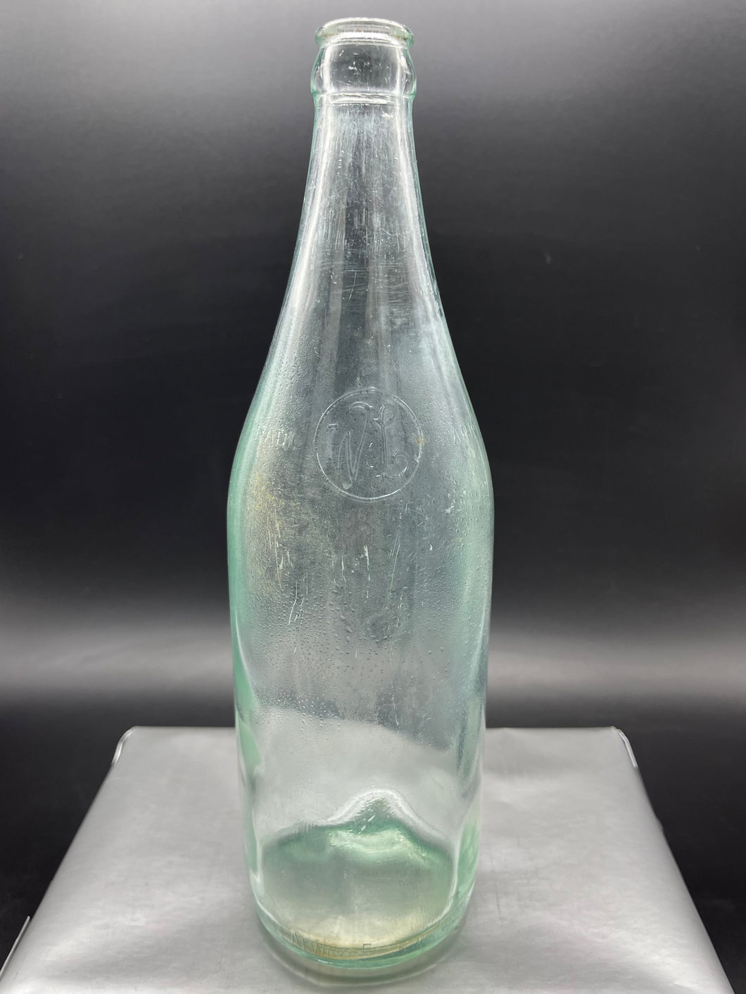 Weaver & Lock Clear Glass Bottle 26oz