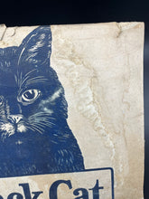 Load image into Gallery viewer, Black Cat Cigarettes Cardboard Advertisemen
