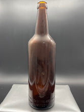 Load image into Gallery viewer, Pickaxe Brand Amber Adelaide Bottle
