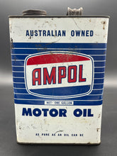 Load image into Gallery viewer, Ampol Motor Oil 1 Gallon Tin
