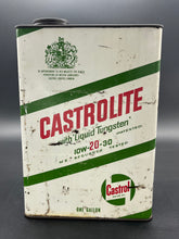 Load image into Gallery viewer, Castrolite 20-30 Castrol Z Motor Oil 1 Gallon Tin

