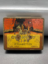 Load image into Gallery viewer, Player&#39;s Country Life Cigarette Tin
