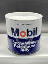 Load image into Gallery viewer, Mobil Snow White Petroleum Jelly Tin
