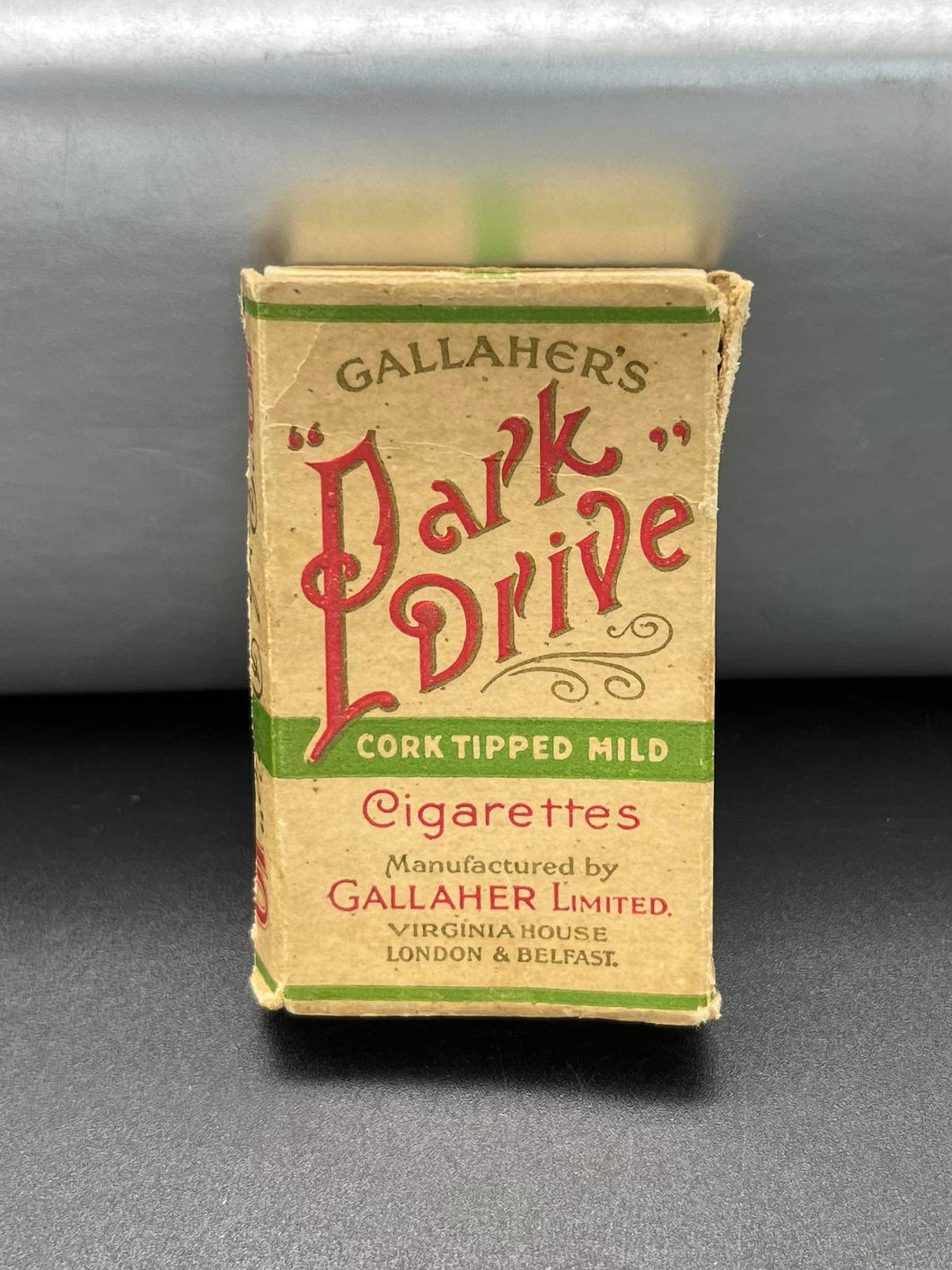 Gallaher’s “Park Drive” Mild Cigarette Packet