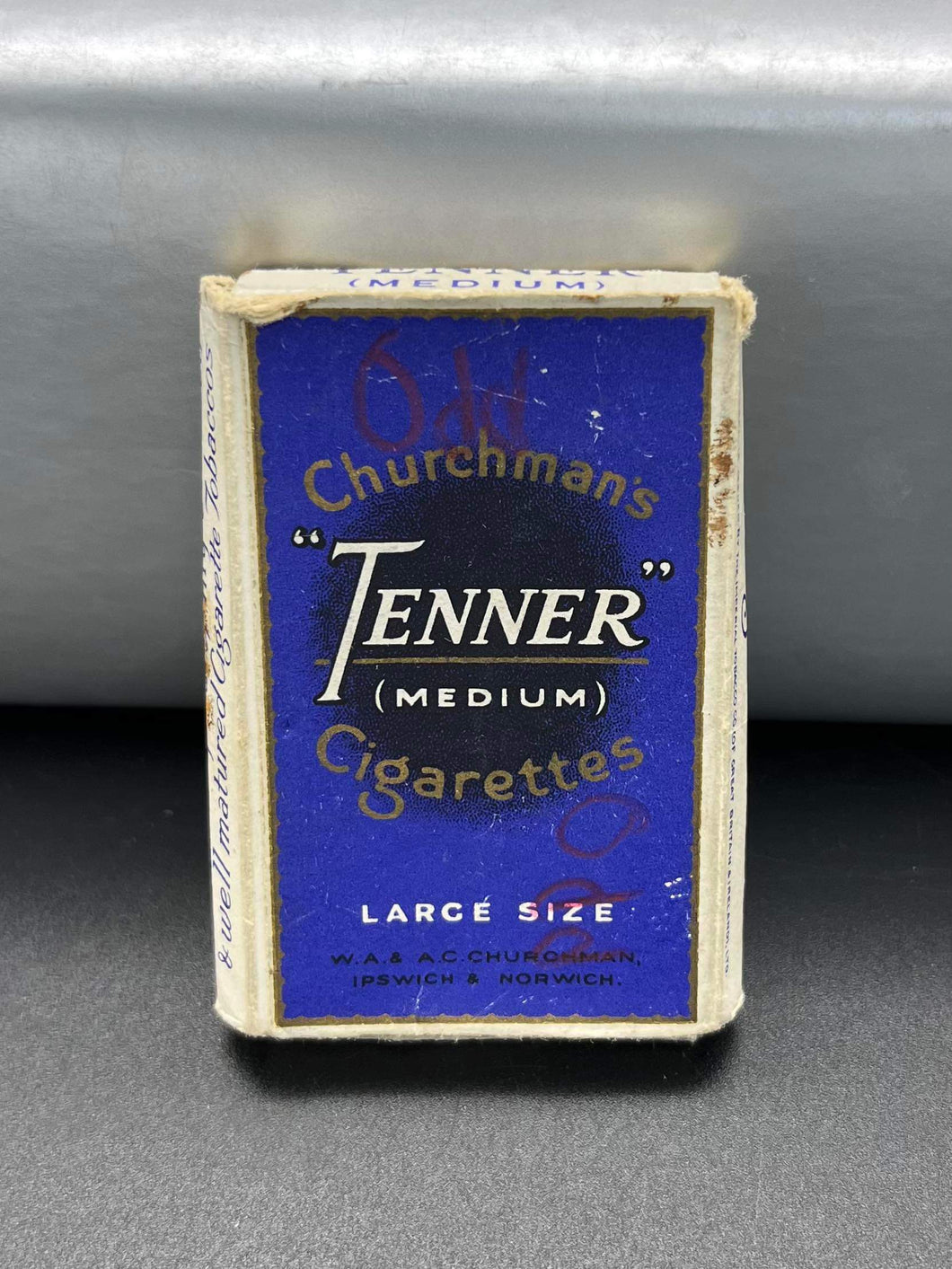 Churchman’s “Tenner” Medium Cigarette Packet