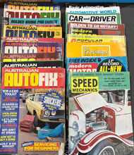 Load image into Gallery viewer, Vintage 60s &amp; 70s Autofix &amp; Car Magazine - Lot Of 19
