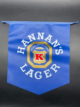 Load image into Gallery viewer, Hannan’s Lager Plastic Flag
