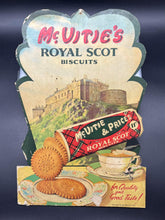 Load image into Gallery viewer, McVitie’s Royal Scot Biacuits Cardboard Advertisement
