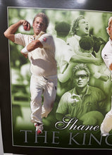Load image into Gallery viewer, Shane Warne The King of Spin Lithograph - Unframed
