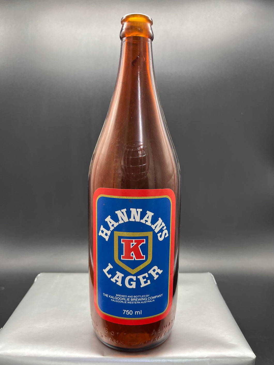 Hannans Lager Kalgoorlie Amber 750ml Bottle