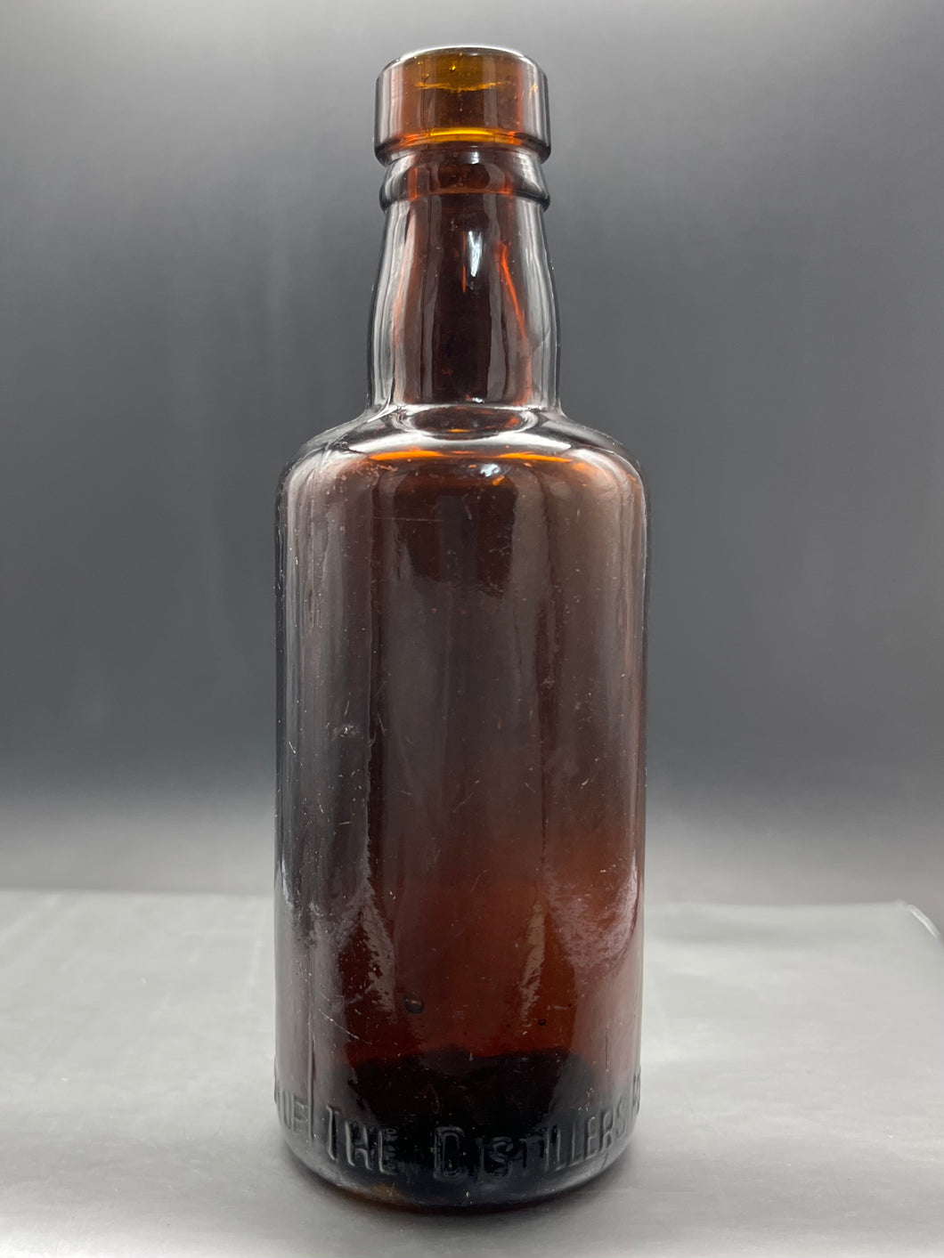 Distillers Agency Amber Bottle