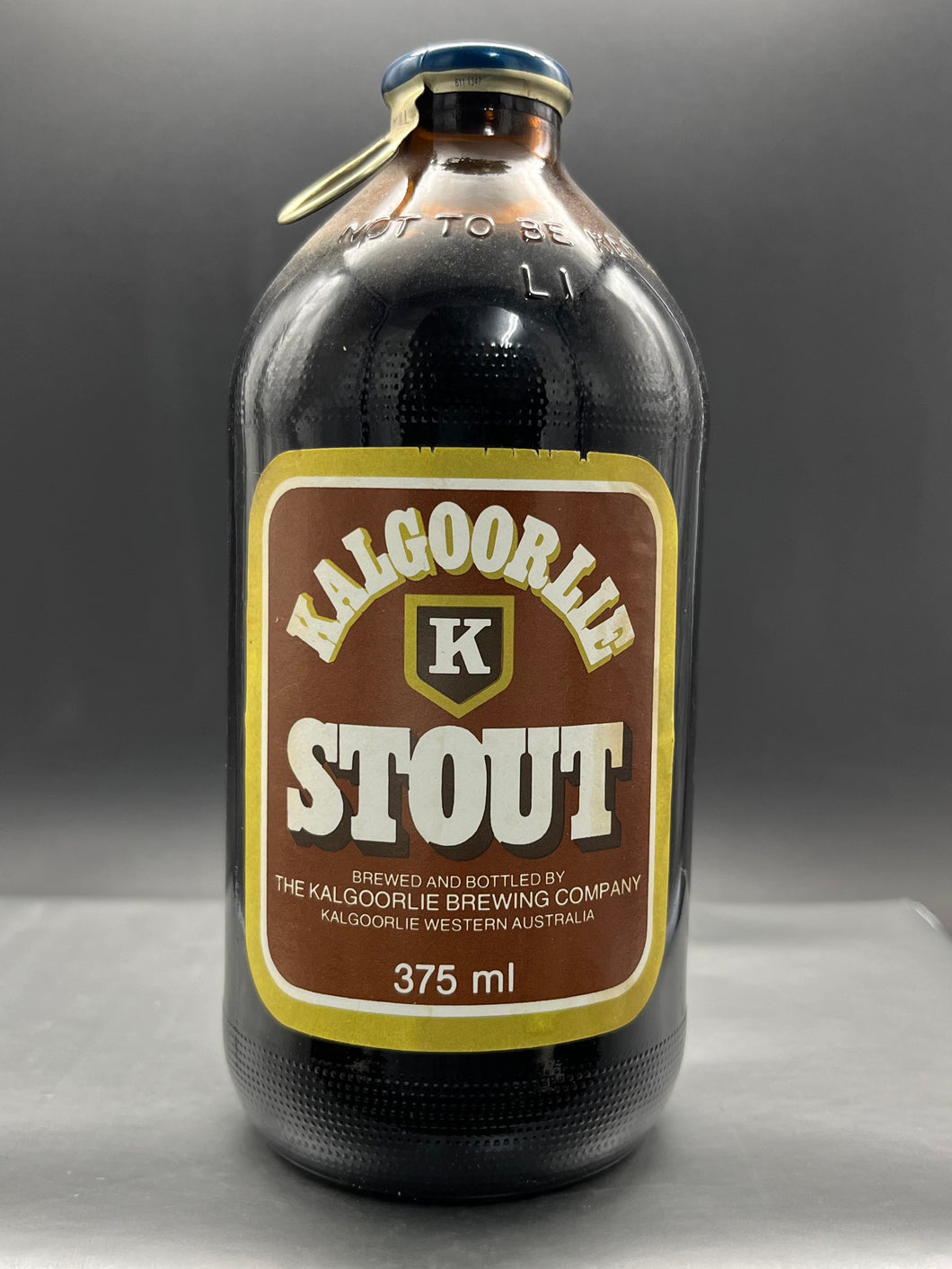 Kalgoorlie Stout Amber 375ml Rip Stubby Bottle- Full
