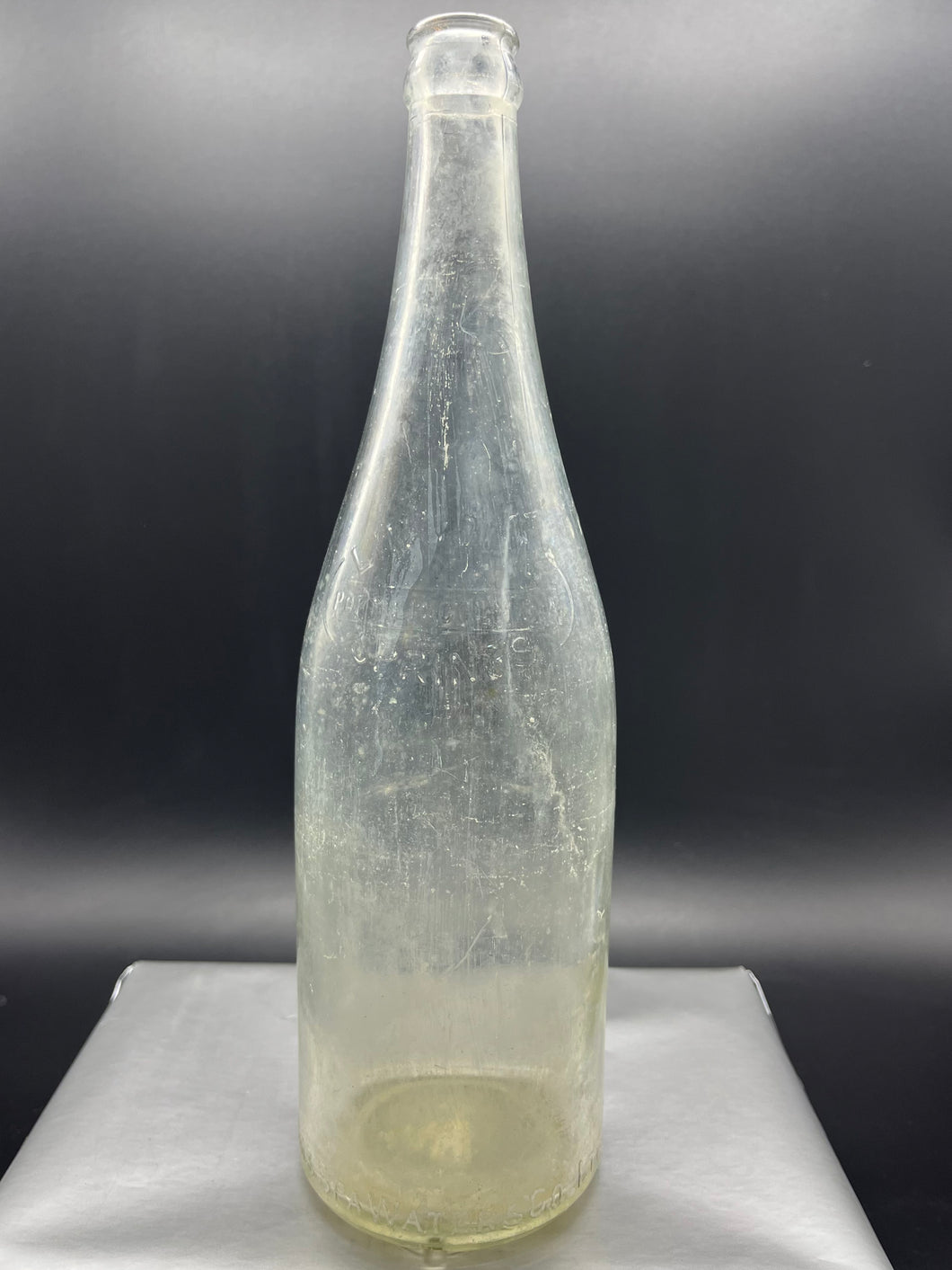 Lincoln Springs Clear 26oz Bottle