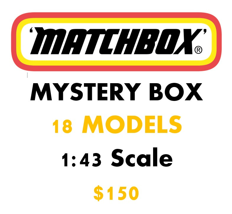 Matchbox Mystery Box - 18 Models 1:43 Scale