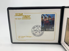 Load image into Gallery viewer, Star Trek Gold Foil Collectible Stamp - Limited Edition
