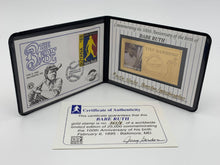 Load image into Gallery viewer, Babe Ruth Gold Foil Collectible Stamp - Limited Edition
