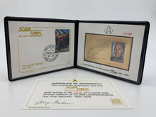 Load image into Gallery viewer, Star Trek Gold Foil Collectible Stamp - Limited Edition
